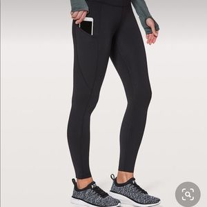 Lululemon Leggings Grey with pockets